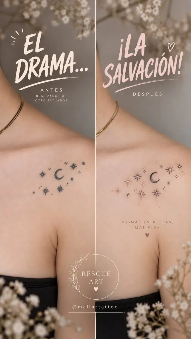 Antes y después de un cover: mismas estrellas, más vida